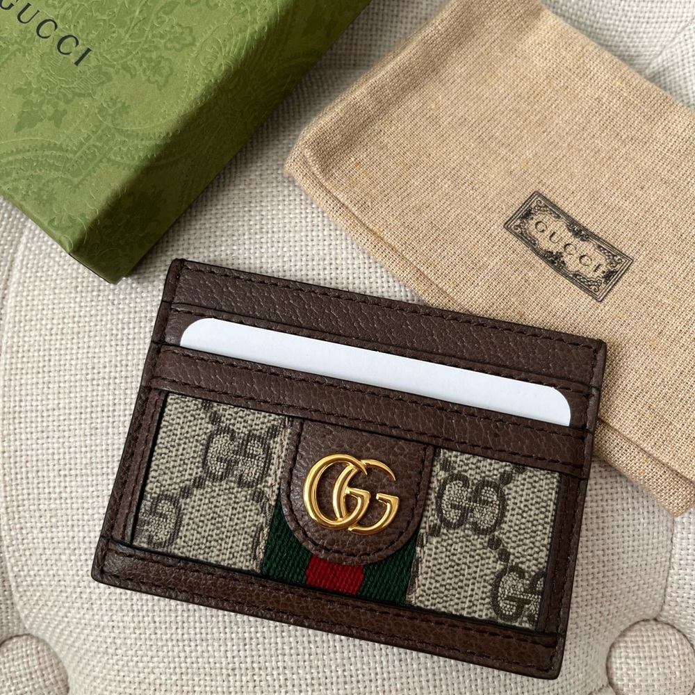 AUTHENTIC Gucci Ophidia Card Case